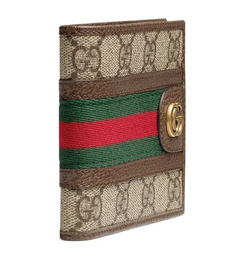 gucci ophidia flora wallet|gucci zip around wallet men's.